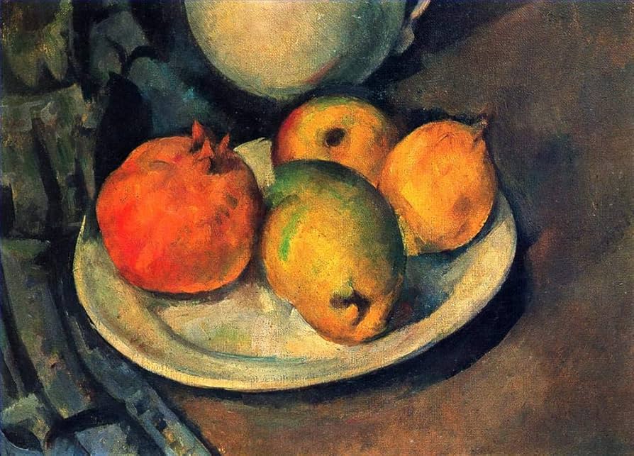 Amazon｜31 の有名な絵画 - ザクロと梨のある静物画 ポール